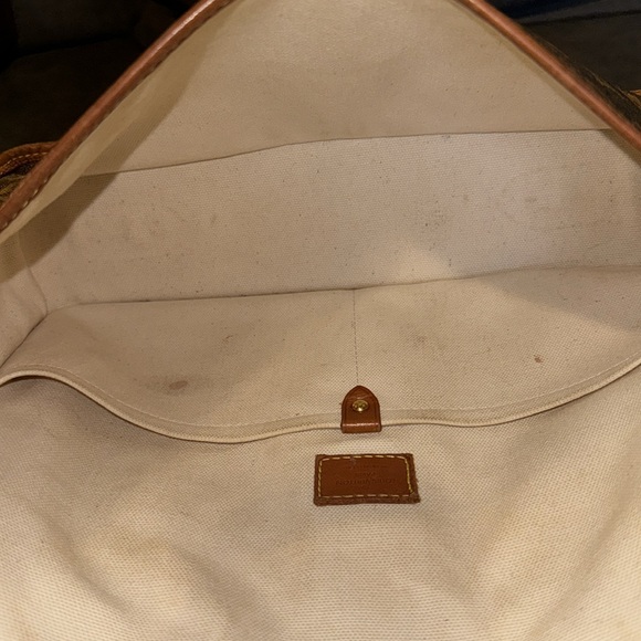 LOUIS VUITTON TISSE PORTE RAYURES Shoulder  Handbag - Picture 8 of 12